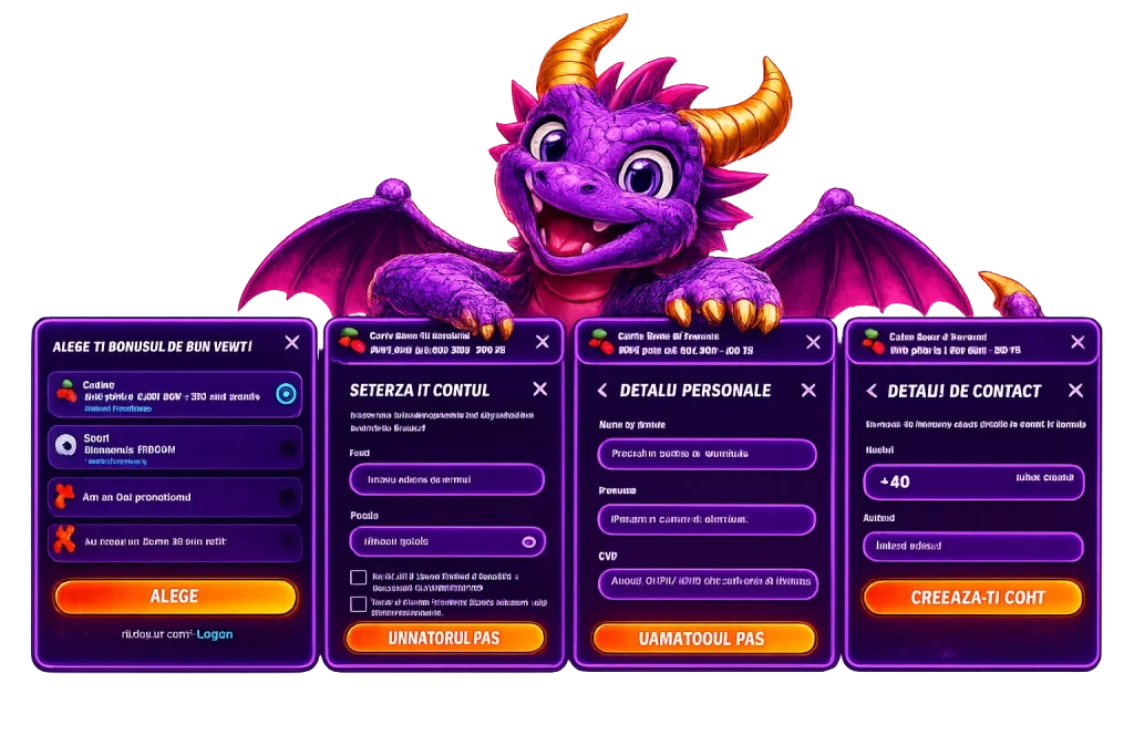 Dragon mov pași