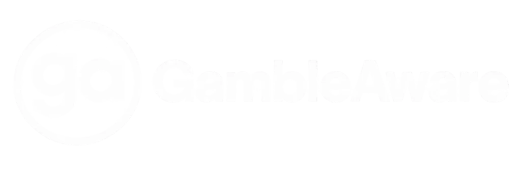 Logo GambleAware alb